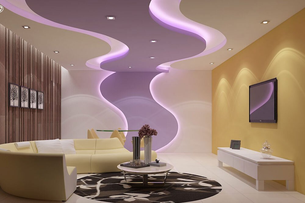 Stylish False Ceiling Installation